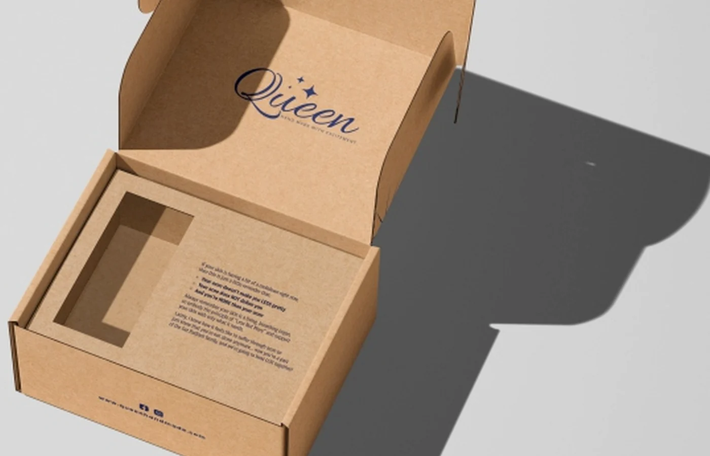 Corrugated shipping boxes